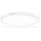 Quickway Imports 12" LED Ceiling Light Fixture Flush Mount 24W 6500K Cool Daylight Energy, Black QI004034.M.BK - alternate 2